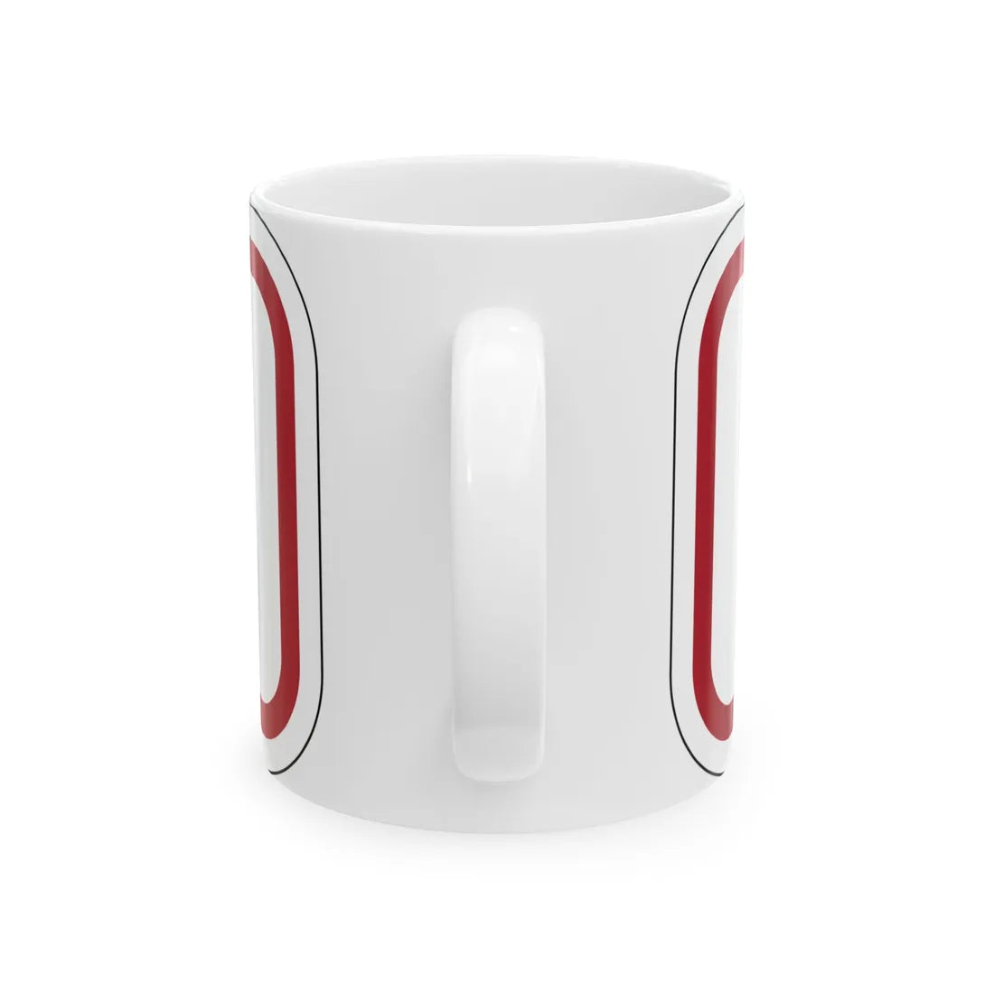 MUTCD-MI R8-3iP (Michigan) (Road Sign) White Coffee Mug - Go Mug Yourself
