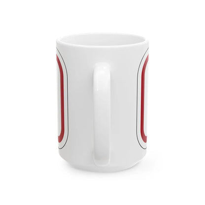 MUTCD-MI R8-3iP (Michigan) (Road Sign) White Coffee Mug - Go Mug Yourself