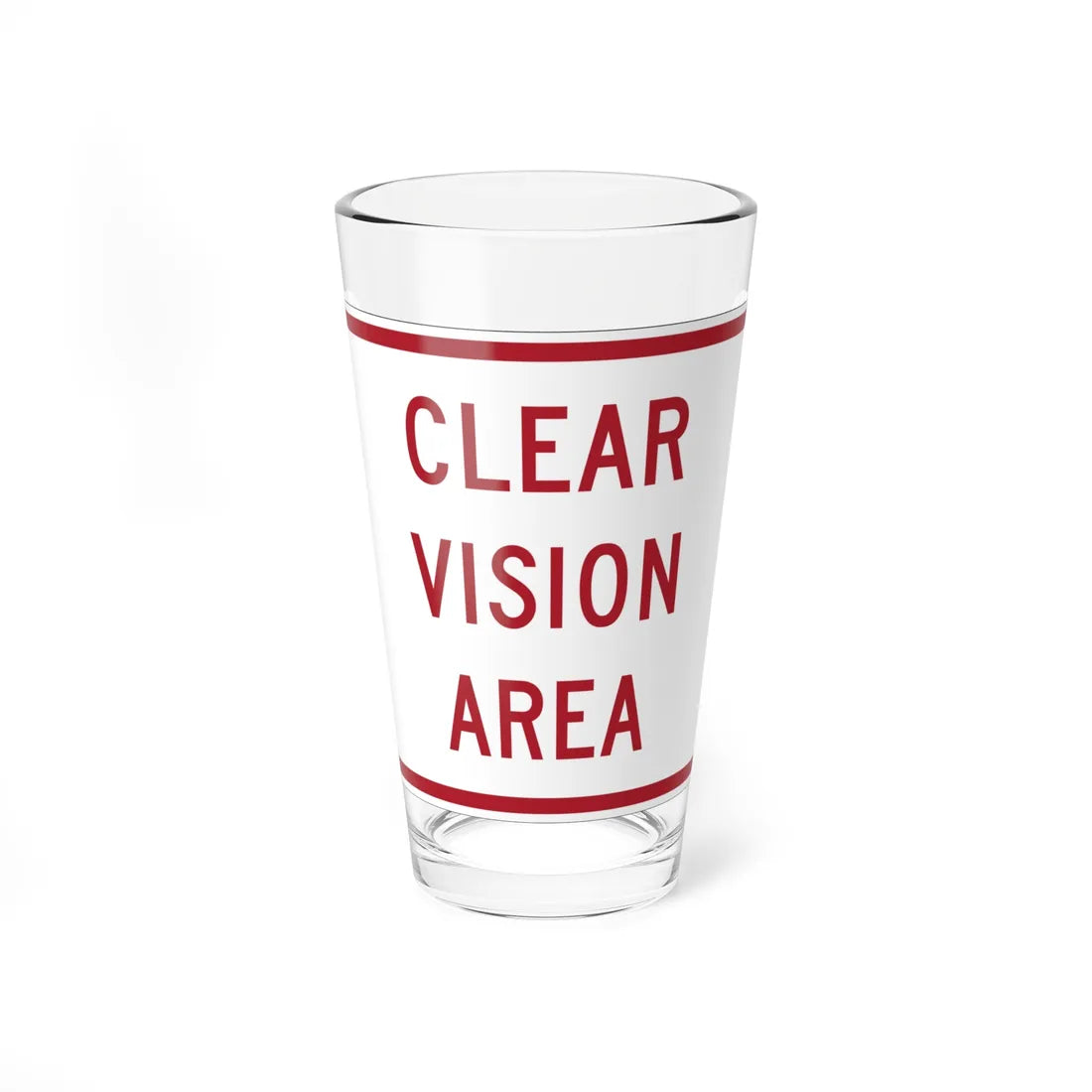 MUTCD-MI R8-3jP (Michigan) (Road Sign) Pint Glass 16oz 16oz - Go Mug Yourself