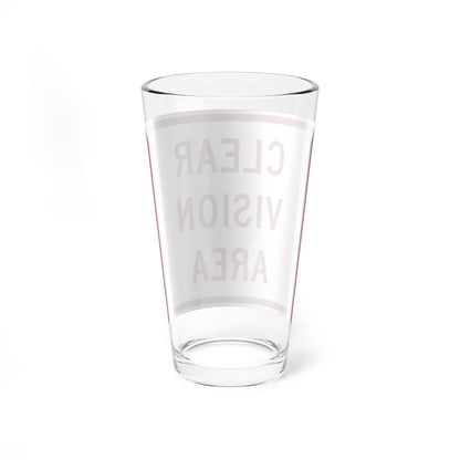 MUTCD-MI R8-3jP (Michigan) (Road Sign) Pint Glass 16oz - Go Mug Yourself