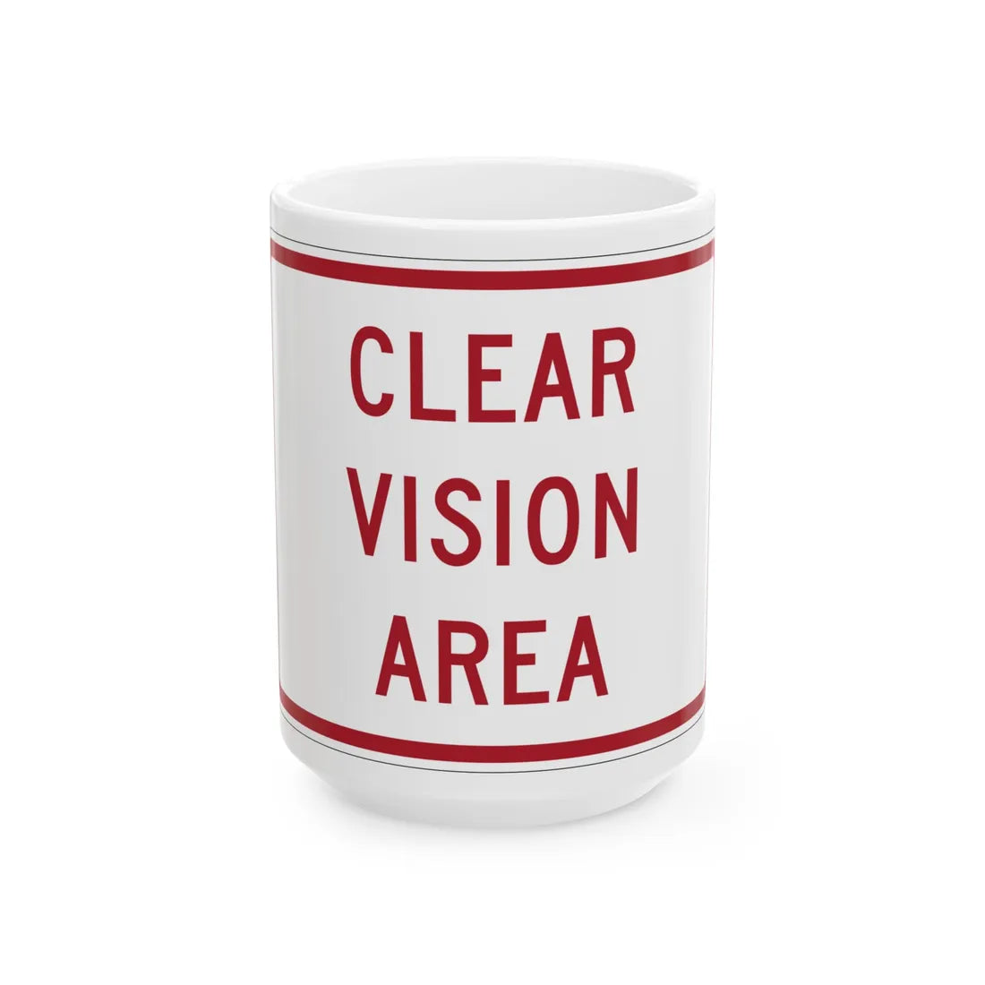 MUTCD-MI R8-3jP (Michigan) (Road Sign) White Coffee Mug 15oz - Go Mug Yourself