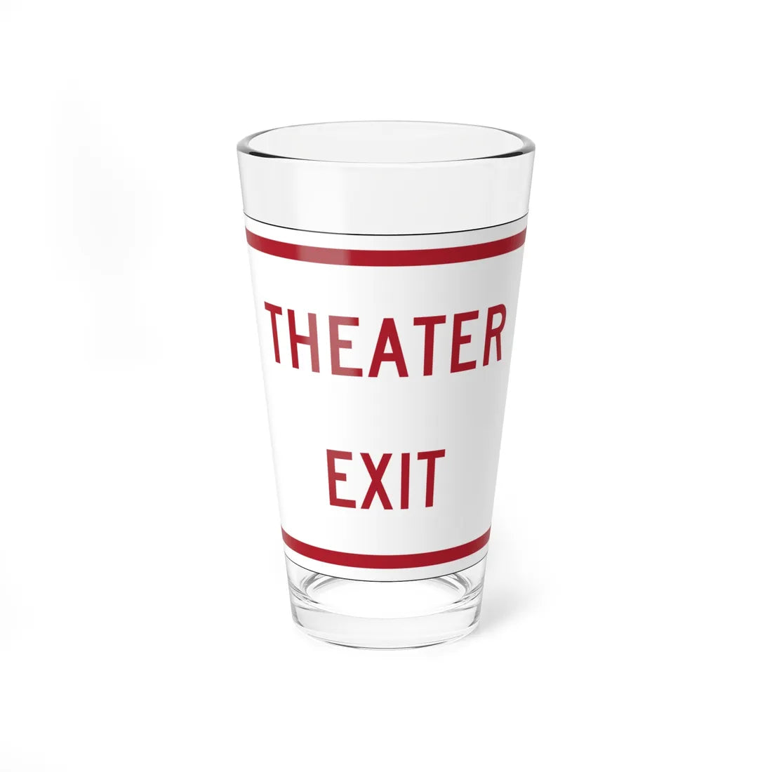 MUTCD-MI R8-3kP (Michigan) (Road Sign) Pint Glass 16oz 16oz - Go Mug Yourself