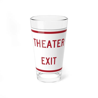 MUTCD-MI R8-3kP (Michigan) (Road Sign) Pint Glass 16oz 16oz - Go Mug Yourself