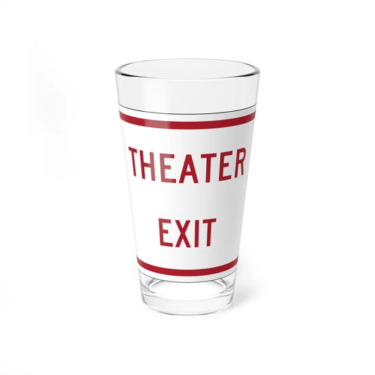 MUTCD-MI R8-3kP (Michigan) (Road Sign) Pint Glass 16oz 16oz - Go Mug Yourself