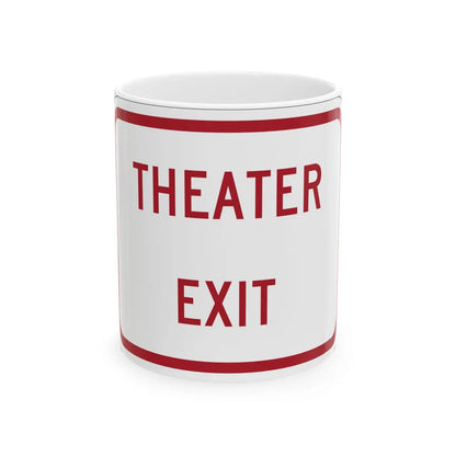 MUTCD-MI R8-3kP (Michigan) (Road Sign) White Coffee Mug 11oz - Go Mug Yourself