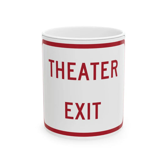 MUTCD-MI R8-3kP (Michigan) (Road Sign) White Coffee Mug 11oz - Go Mug Yourself