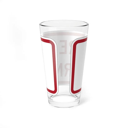 MUTCD-MI R8-3mP (Michigan) (Road Sign) Pint Glass 16oz - Go Mug Yourself
