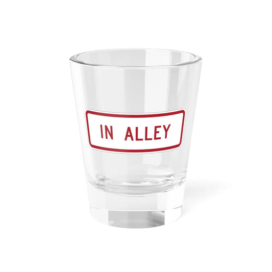 MUTCD-MI R8-3nP (Michigan) (Road Sign) Shot Glass 1.5oz 1.5oz - Go Mug Yourself