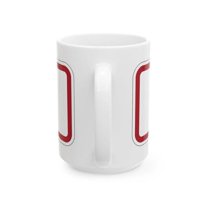 MUTCD-MI R8-3nP (Michigan) (Road Sign) White Coffee Mug - Go Mug Yourself