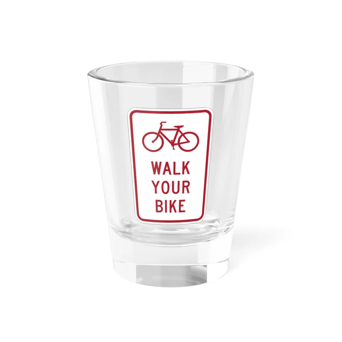 MUTCD-MI R9-6a (Michigan) (Road Sign) Shot Glass 1.5oz 1.5oz - Go Mug Yourself