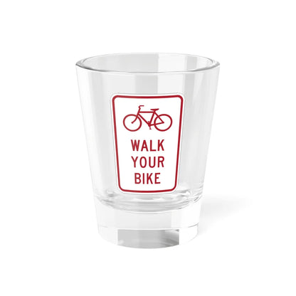 MUTCD-MI R9-6a (Michigan) (Road Sign) Shot Glass 1.5oz 1.5oz - Go Mug Yourself