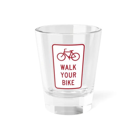 MUTCD-MI R9-6a (Michigan) (Road Sign) Shot Glass 1.5oz 1.5oz - Go Mug Yourself