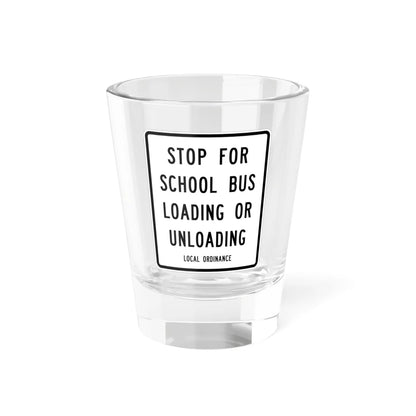 MUTCD-MI S3-3 (Michigan) (Road Sign) Shot Glass 1.5oz 1.5oz - Go Mug Yourself