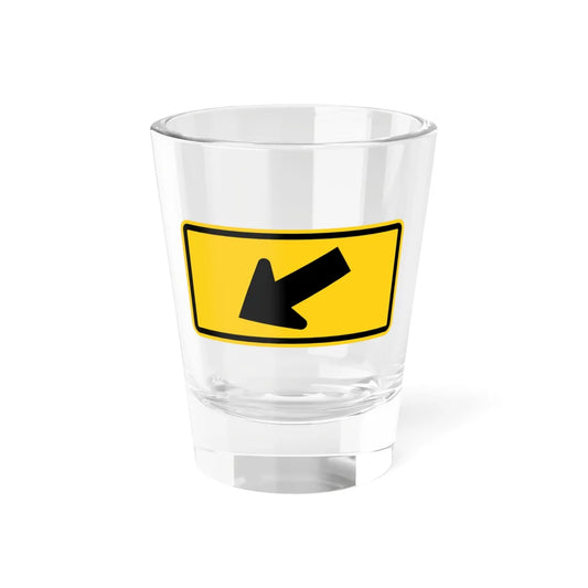 MUTCD-MI W16-7PL (Michigan) (Road Sign) Shot Glass 1.5oz 1.5oz - Go Mug Yourself