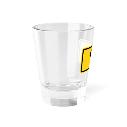 MUTCD-MI W16-7PR (Michigan) (Road Sign) Shot Glass 1.5oz - Go Mug Yourself