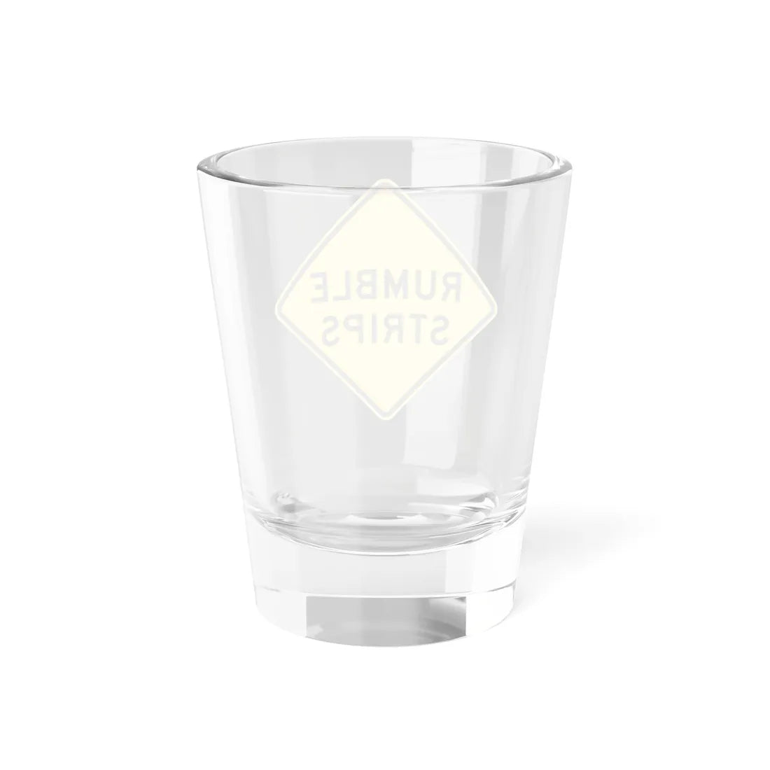 MUTCD-NY NYW4-17 (New York) (Road Sign) Shot Glass 1.5oz - Go Mug Yourself