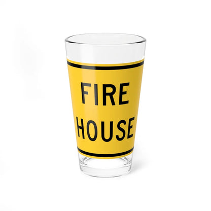 MUTCD-NY NYW5-17P (New York) (Road Sign) Pint Glass 16oz 16oz - Go Mug Yourself