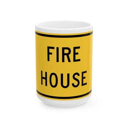 MUTCD-NY NYW5-17P (New York) (Road Sign) White Coffee Mug 15oz - Go Mug Yourself