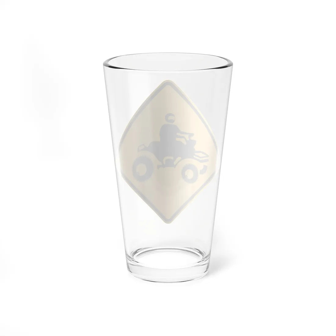 MUTCD-NY NYW5-19 (New York) (Road Sign) Pint Glass 16oz - Go Mug Yourself
