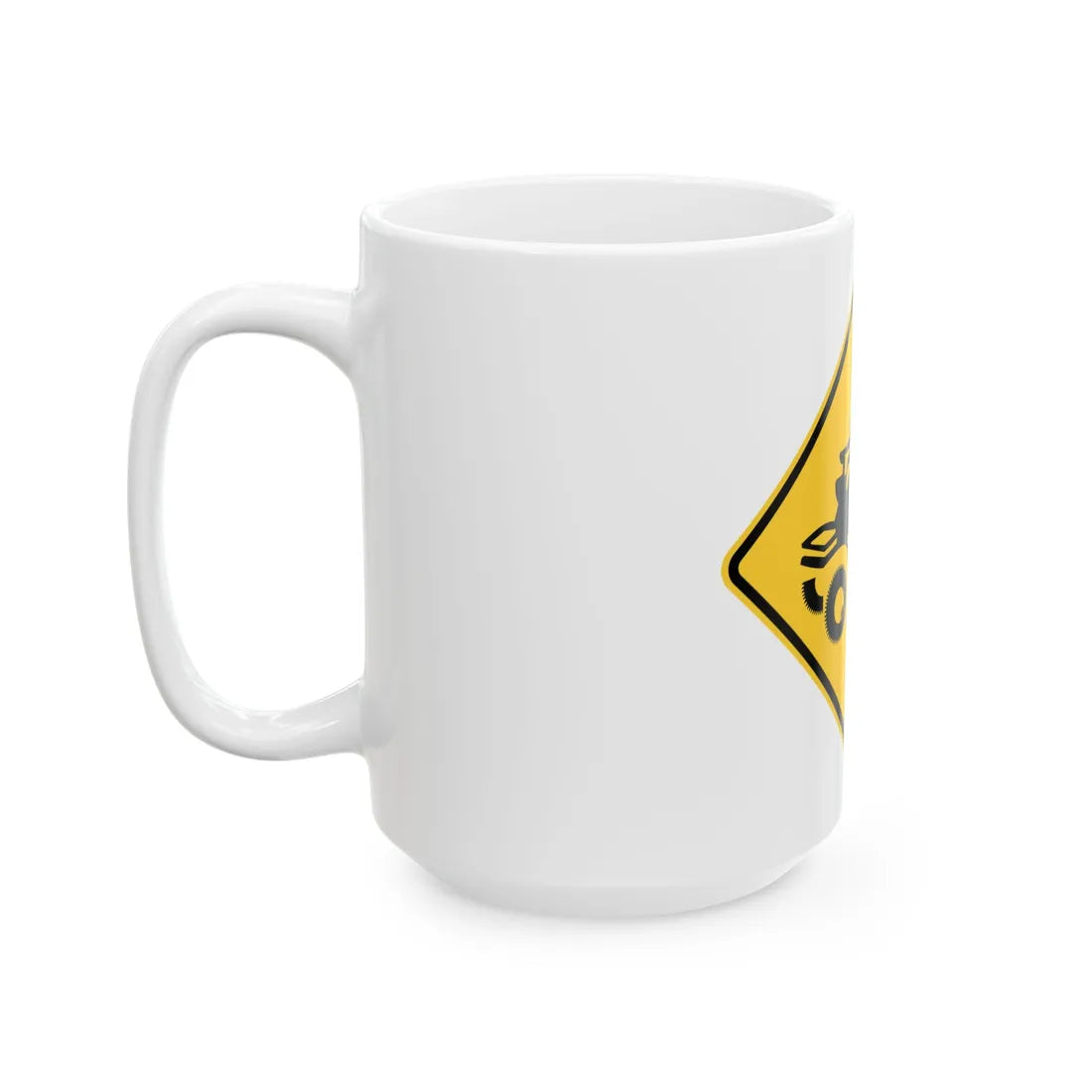 MUTCD-NY NYW5-19 (New York) (Road Sign) White Coffee Mug - Go Mug Yourself
