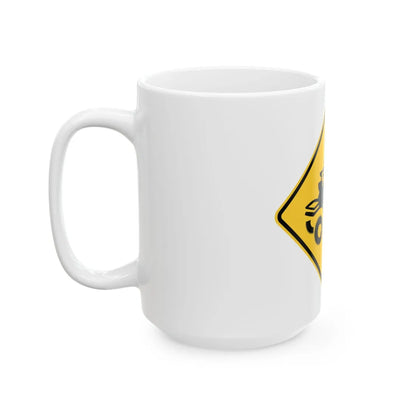 MUTCD-NY NYW5-19 (New York) (Road Sign) White Coffee Mug - Go Mug Yourself
