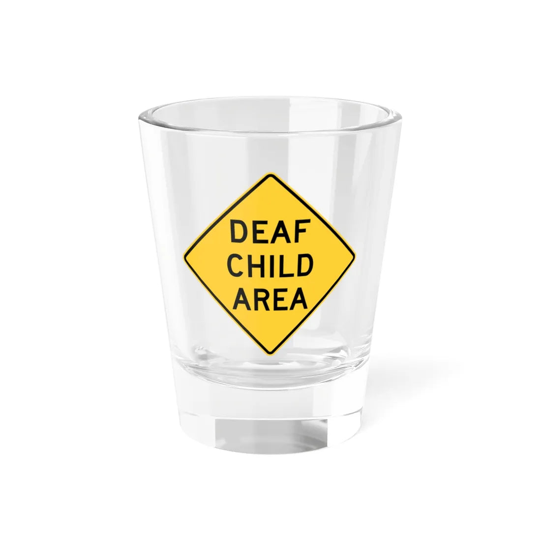 MUTCD-NY NYW7-6 (New York) (Road Sign) Shot Glass 1.5oz 1.5oz - Go Mug Yourself