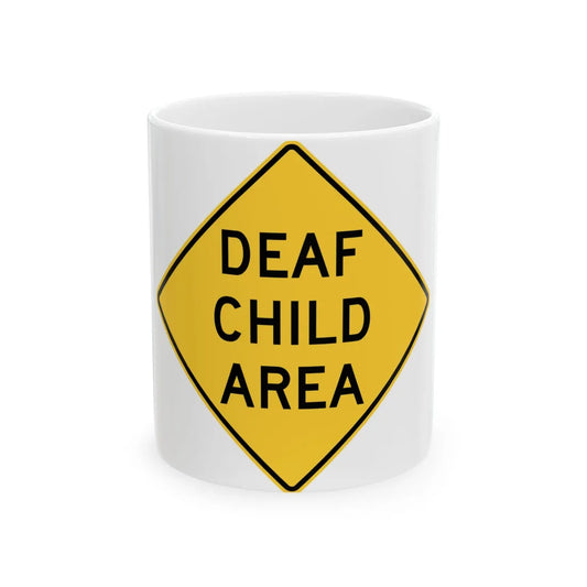 MUTCD-NY NYW7-6 (New York) (Road Sign) White Coffee Mug 11oz - Go Mug Yourself