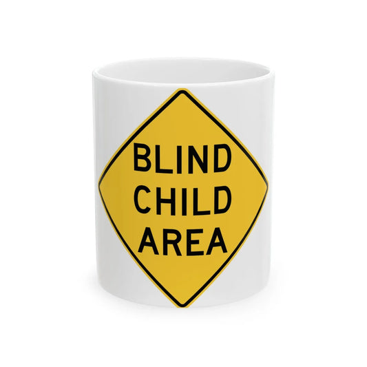 MUTCD-NY NYW7-7 (New York) (Road Sign) White Coffee Mug 11oz - Go Mug Yourself