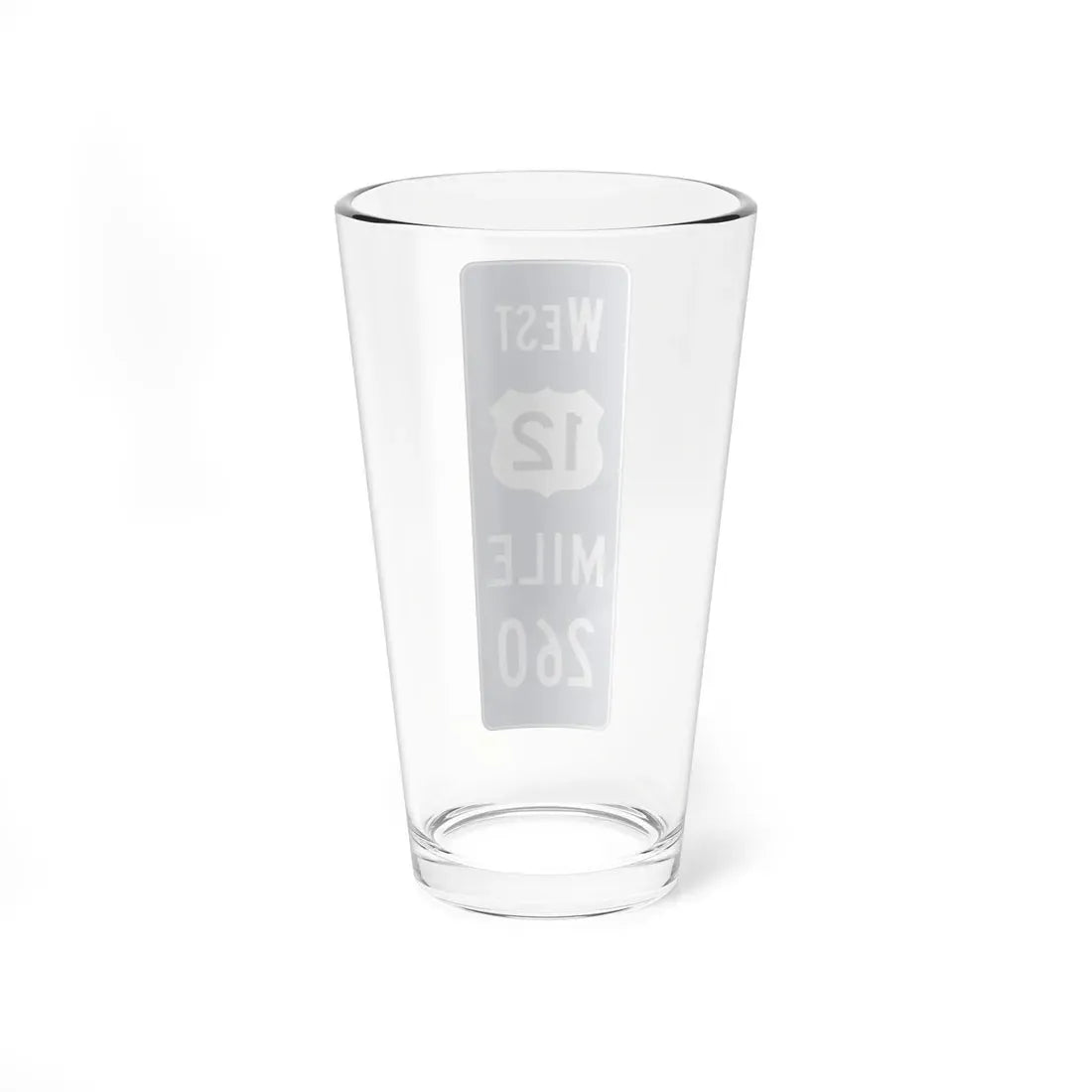 MUTCD-OH D10-4 (Ohio) (Road Sign) Pint Glass 16oz - Go Mug Yourself