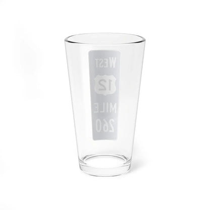 MUTCD-OH D10-4 (Ohio) (Road Sign) Pint Glss 16oz - Go Mug Yourself