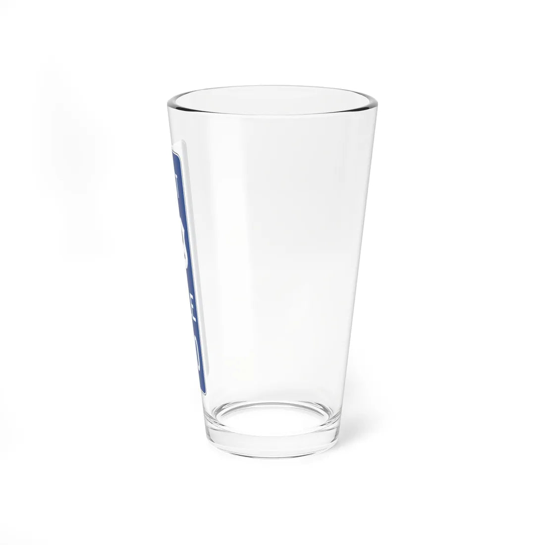 MUTCD-OH D10-4 (Ohio) (Road Sign) Pint Glss 16oz - Go Mug Yourself