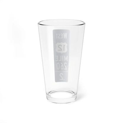 MUTCD-OH D10-5 (Ohio) (Road Sign) Pint Glss 16oz - Go Mug Yourself