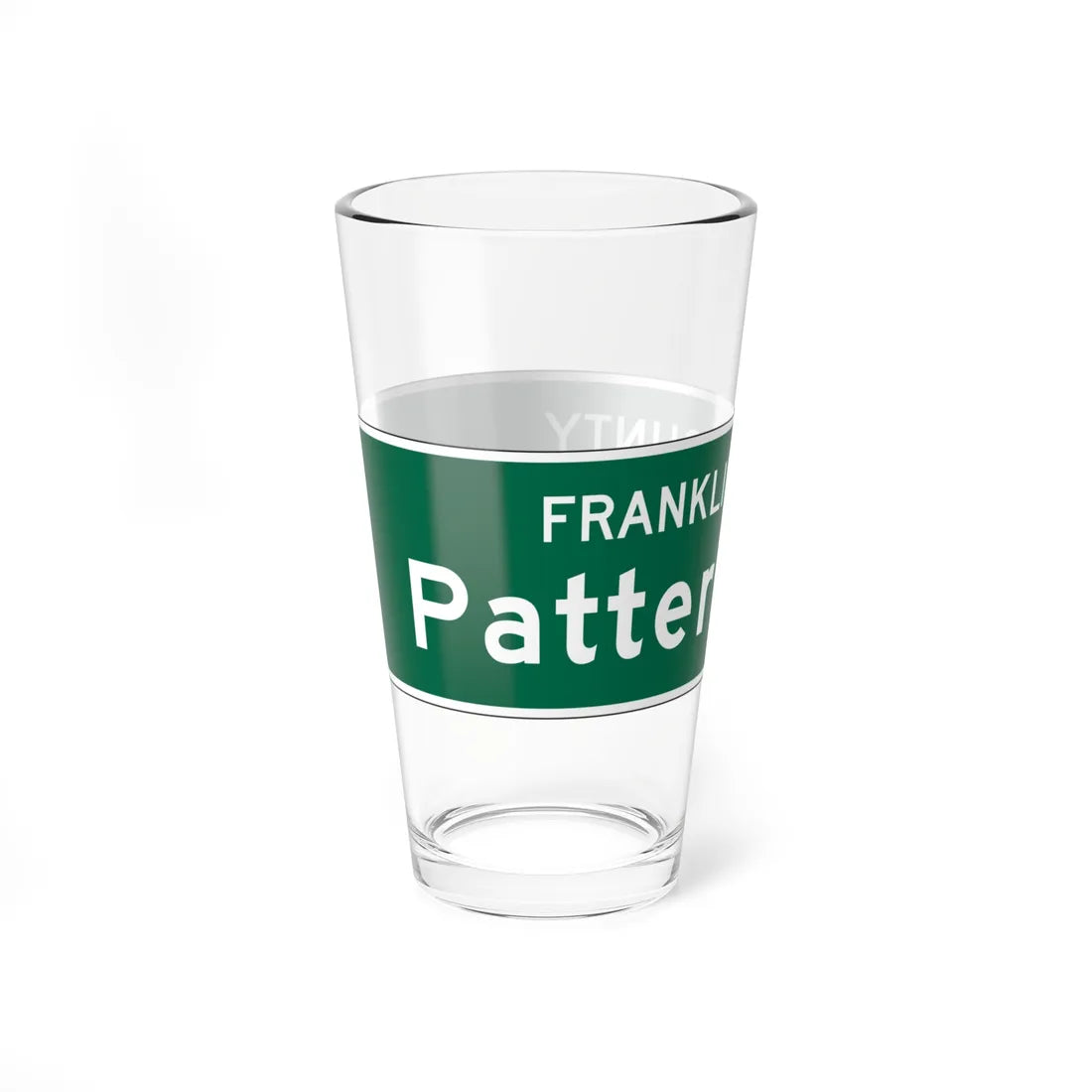MUTCD-OH D3-H6b (Ohio) (Road Sign) Pint Glass 16oz - Go Mug Yourself