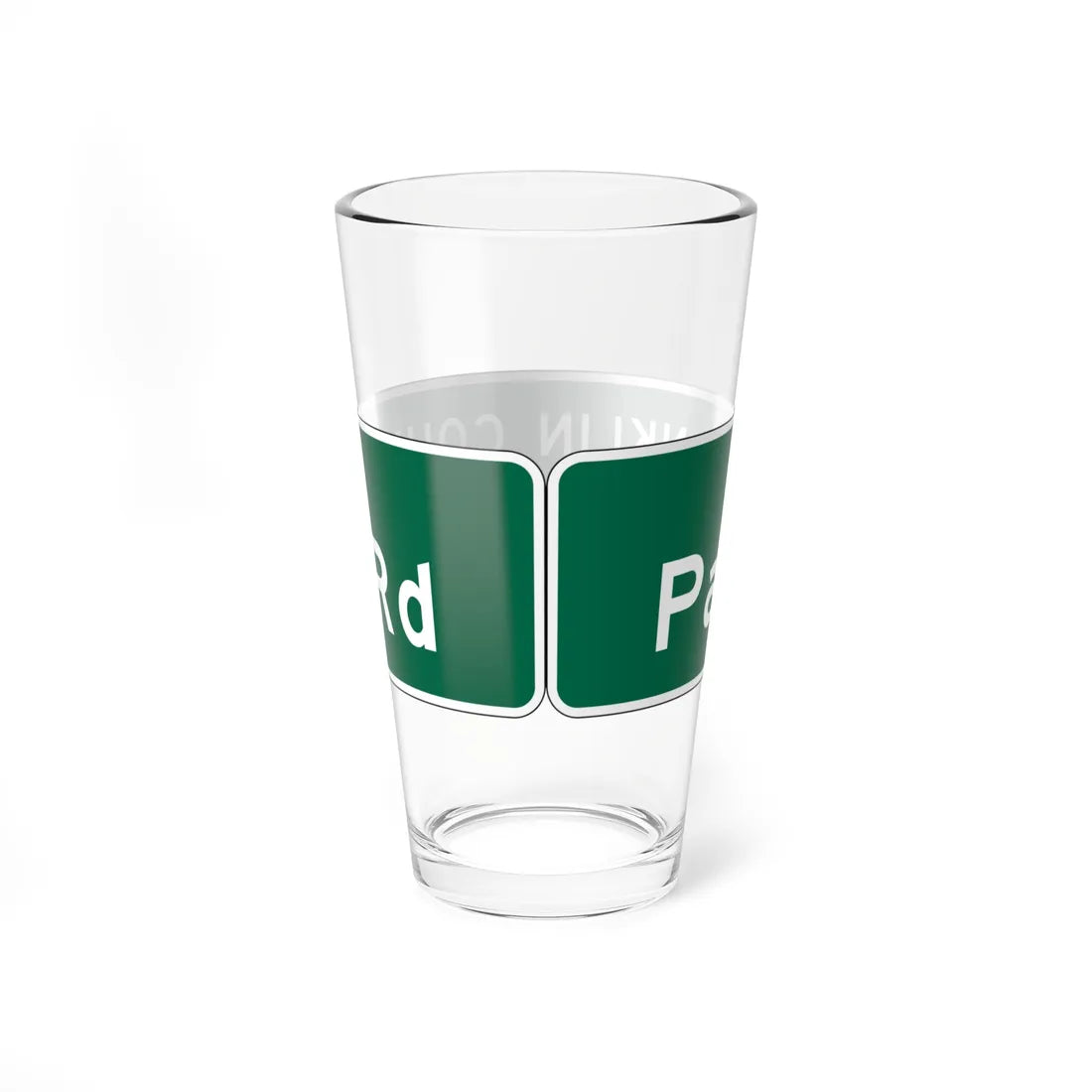 MUTCD-OH D3-H6b (Ohio) (Road Sign) Pint Glass 16oz - Go Mug Yourself