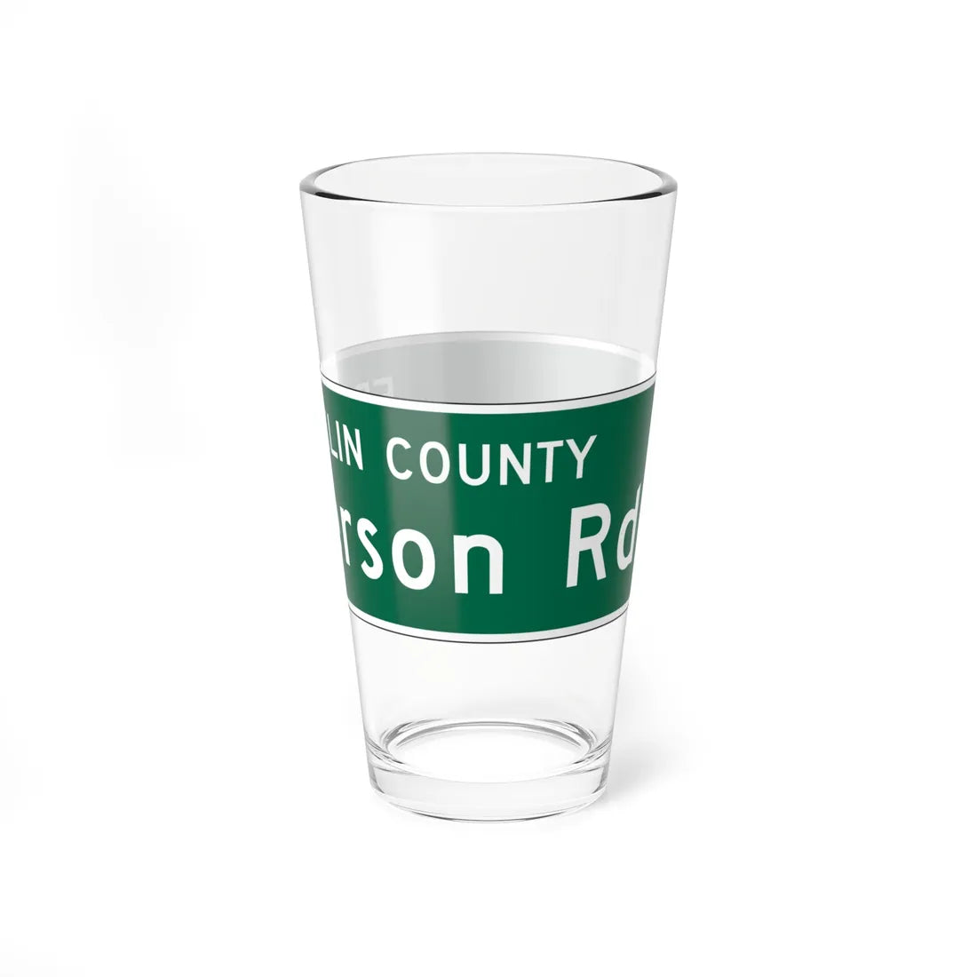 MUTCD-OH D3-H6c (Ohio) (Road Sign) Pint Glass 16oz - Go Mug Yourself