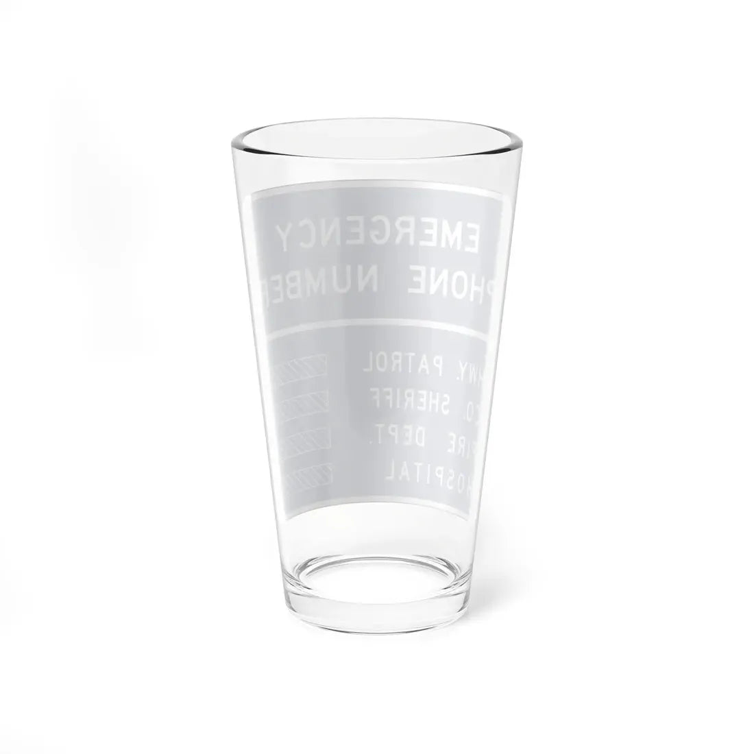 MUTCD-OH D5-H21 (Ohio) (Road Sign) Pint Glass 16oz - Go Mug Yourself