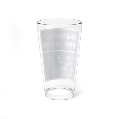 MUTCD-OH D5-H21 (Ohio) (Road Sign) Pint Glass 16oz - Go Mug Yourself