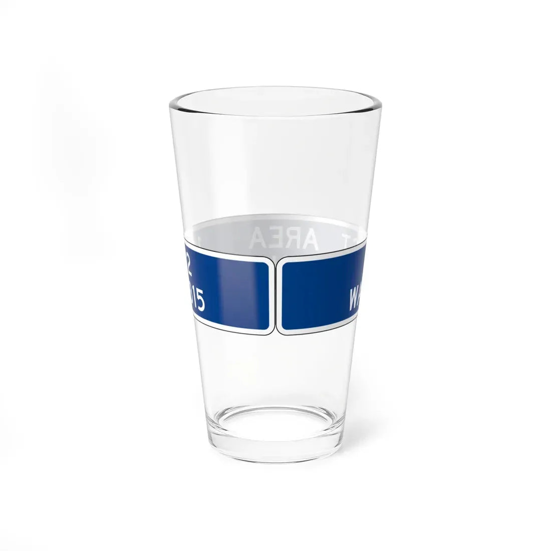 MUTCD-OH D5-H29 (Ohio) (Road Sign) Pint Glass 16oz - Go Mug Yourself