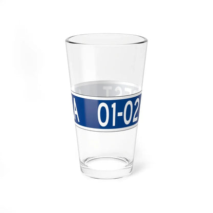 MUTCD-OH D5-H30 (Ohio) (Road Sign) Pint Glass 16oz - Go Mug Yourself