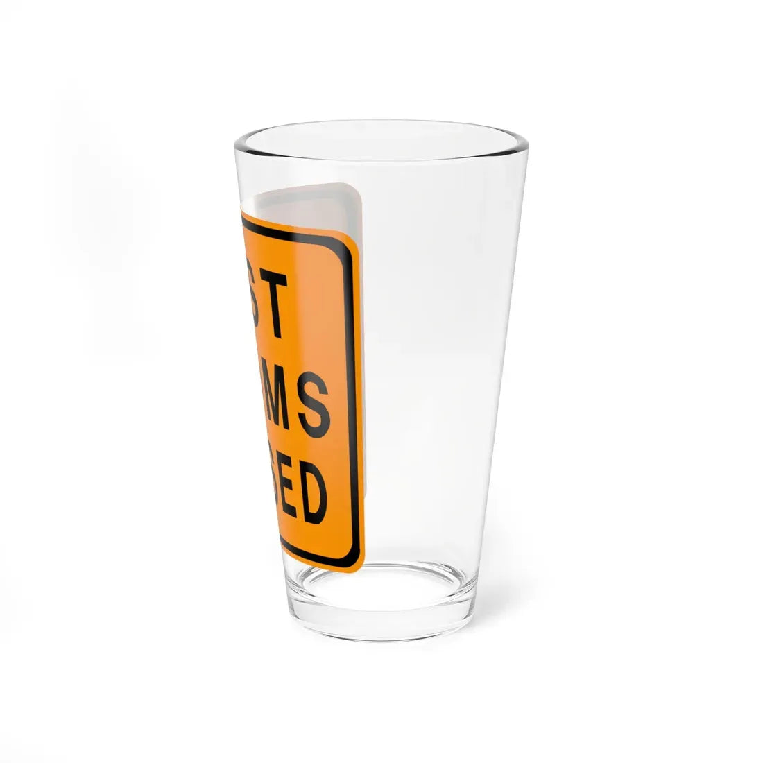 MUTCD-OH D5-H33 (Ohio) (Road Sign) Pint Glass 16oz - Go Mug Yourself