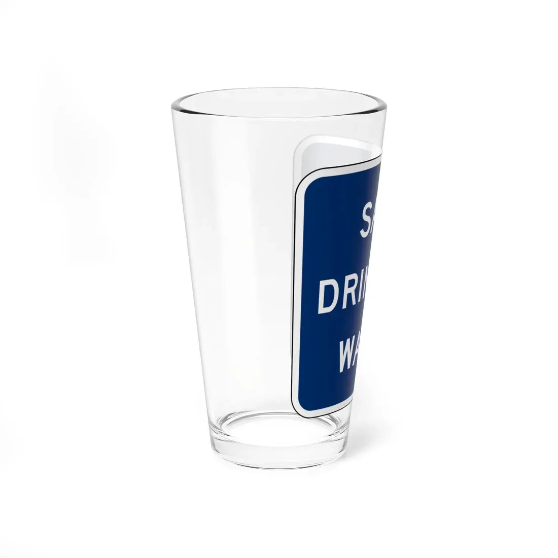 MUTCD-OH D5-H35 (Ohio) (Road Sign) Pint Glass 16oz - Go Mug Yourself