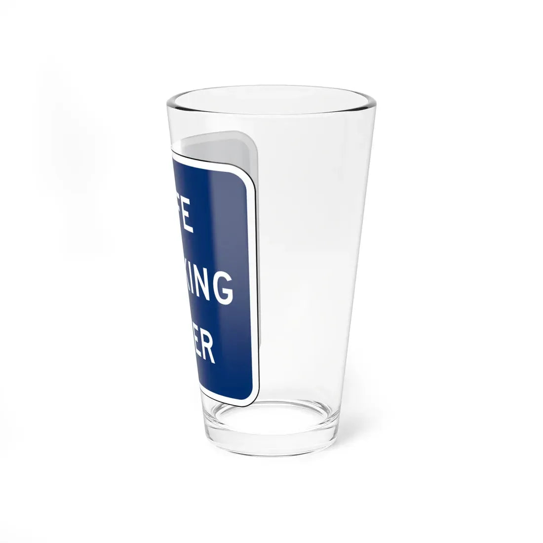 MUTCD-OH D5-H35 (Ohio) (Road Sign) Pint Glass 16oz - Go Mug Yourself