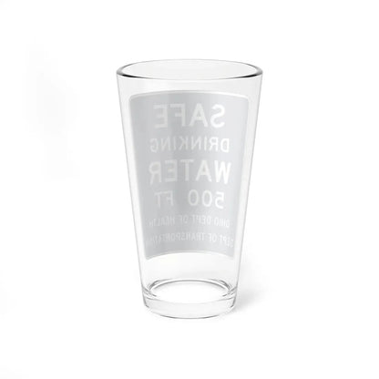 MUTCD-OH D5-H36 (Ohio) (Road Sign) Pint Glass 16oz - Go Mug Yourself