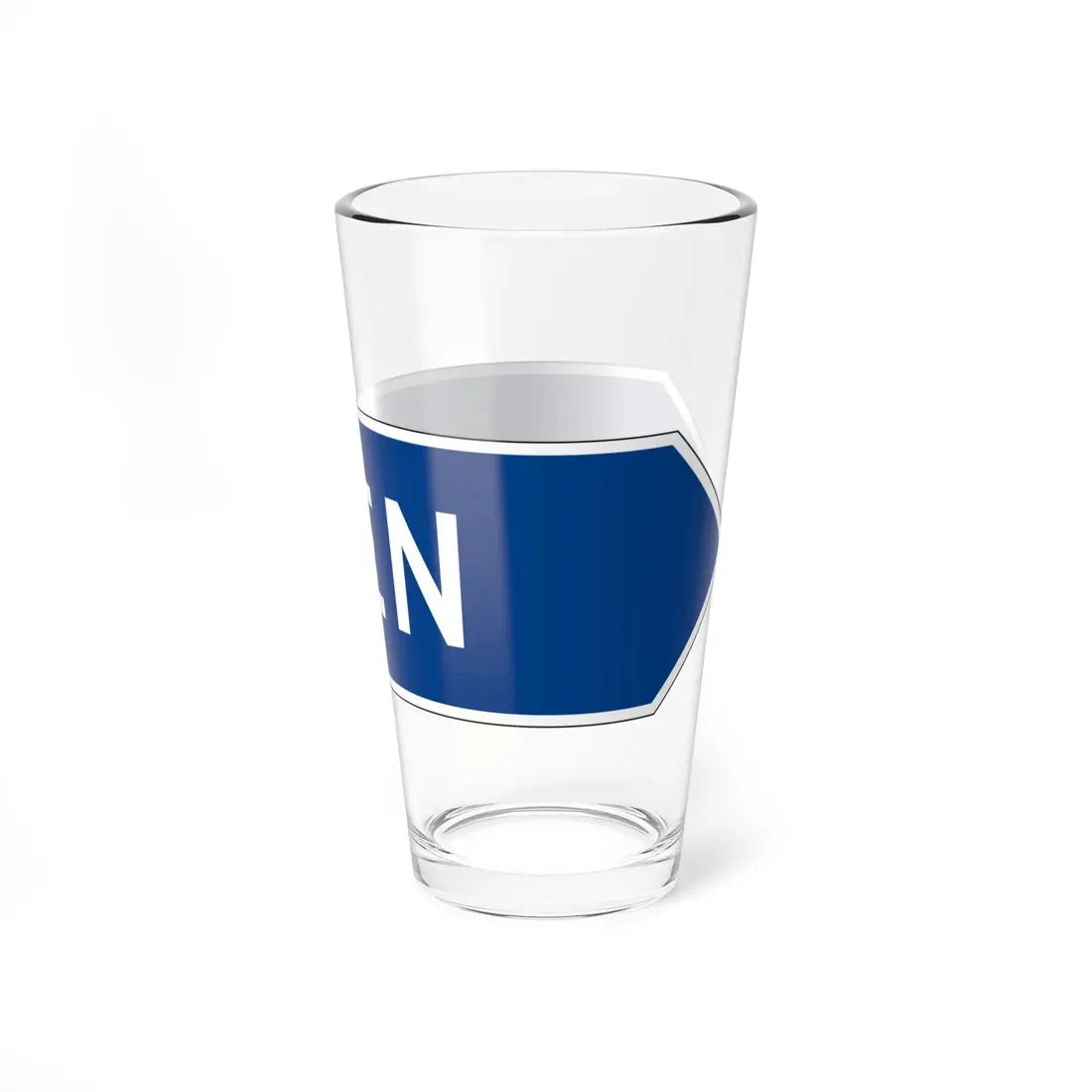 MUTCD-OH D5-H40 (Ohio) (Road Sign) Pint Glass 16oz - Go Mug Yourself