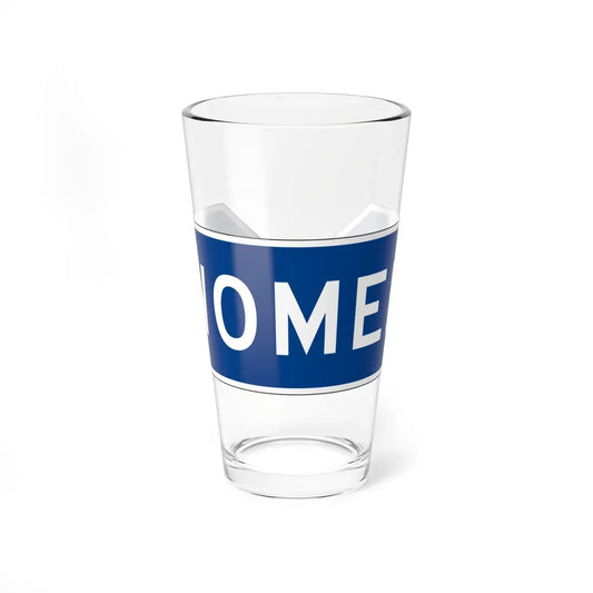 MUTCD-OH D5-H41 (Ohio) (Road Sign) Pint Glass 16oz 16oz - Go Mug Yourself