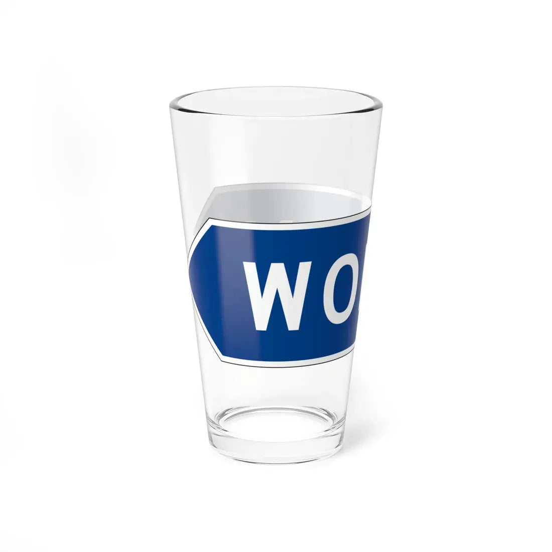 MUTCD-OH D5-H41 (Ohio) (Road Sign) Pint Glass 16oz - Go Mug Yourself
