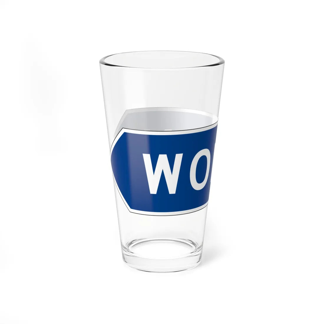 MUTCD-OH D5-H41 (Ohio) (Road Sign) Pint Glss 16oz - Go Mug Yourself