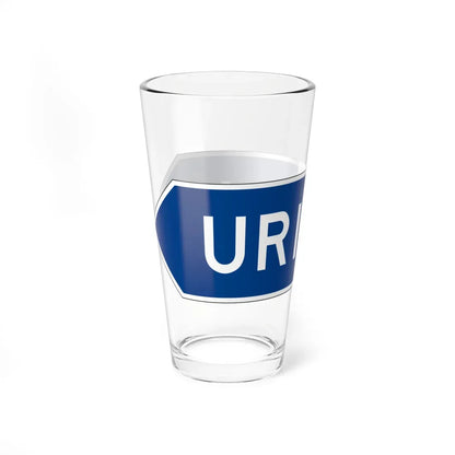 MUTCD-OH D5-H42 (Ohio) (Road Sign) Pint Glass 16oz - Go Mug Yourself