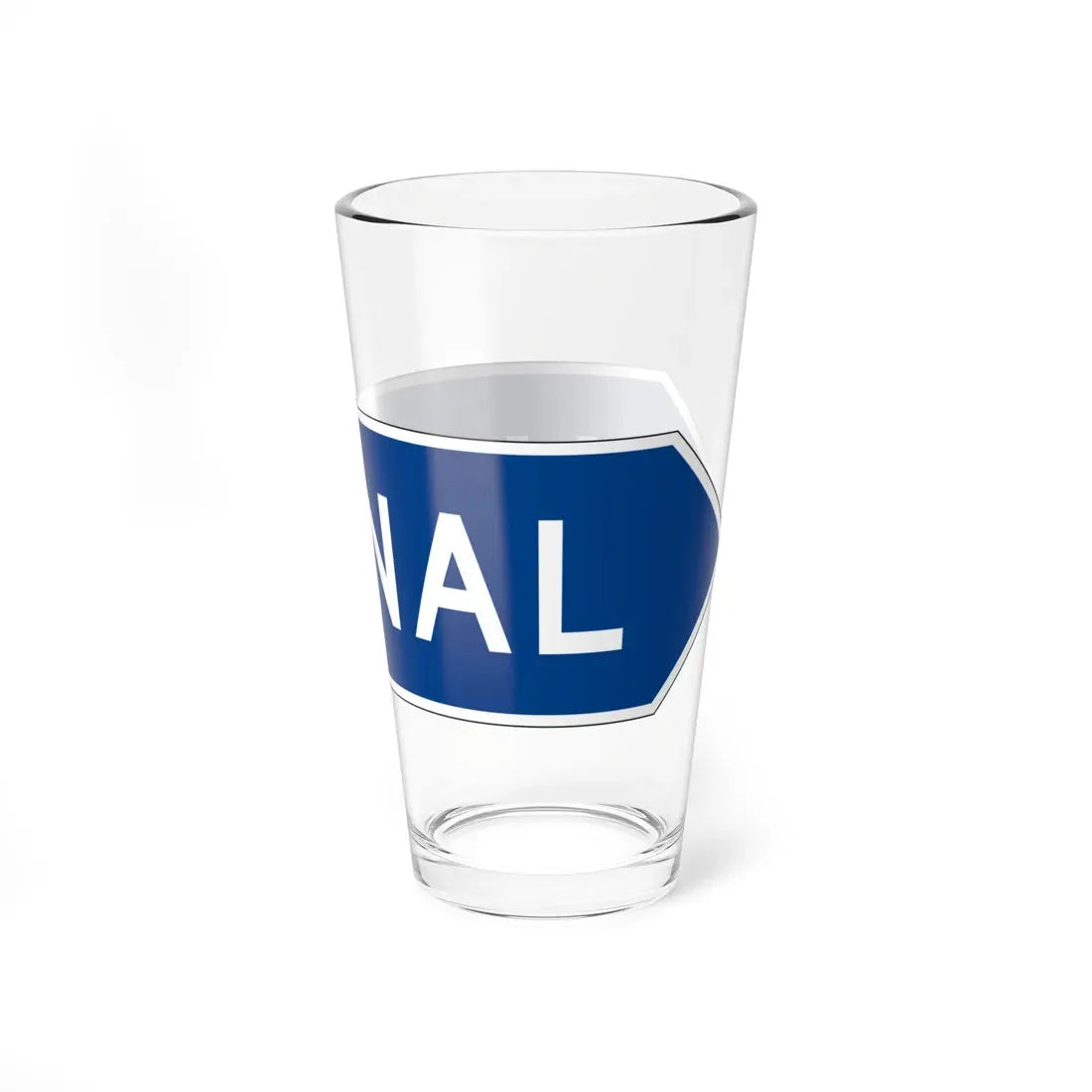 MUTCD-OH D5-H42 (Ohio) (Road Sign) Pint Glass 16oz - Go Mug Yourself