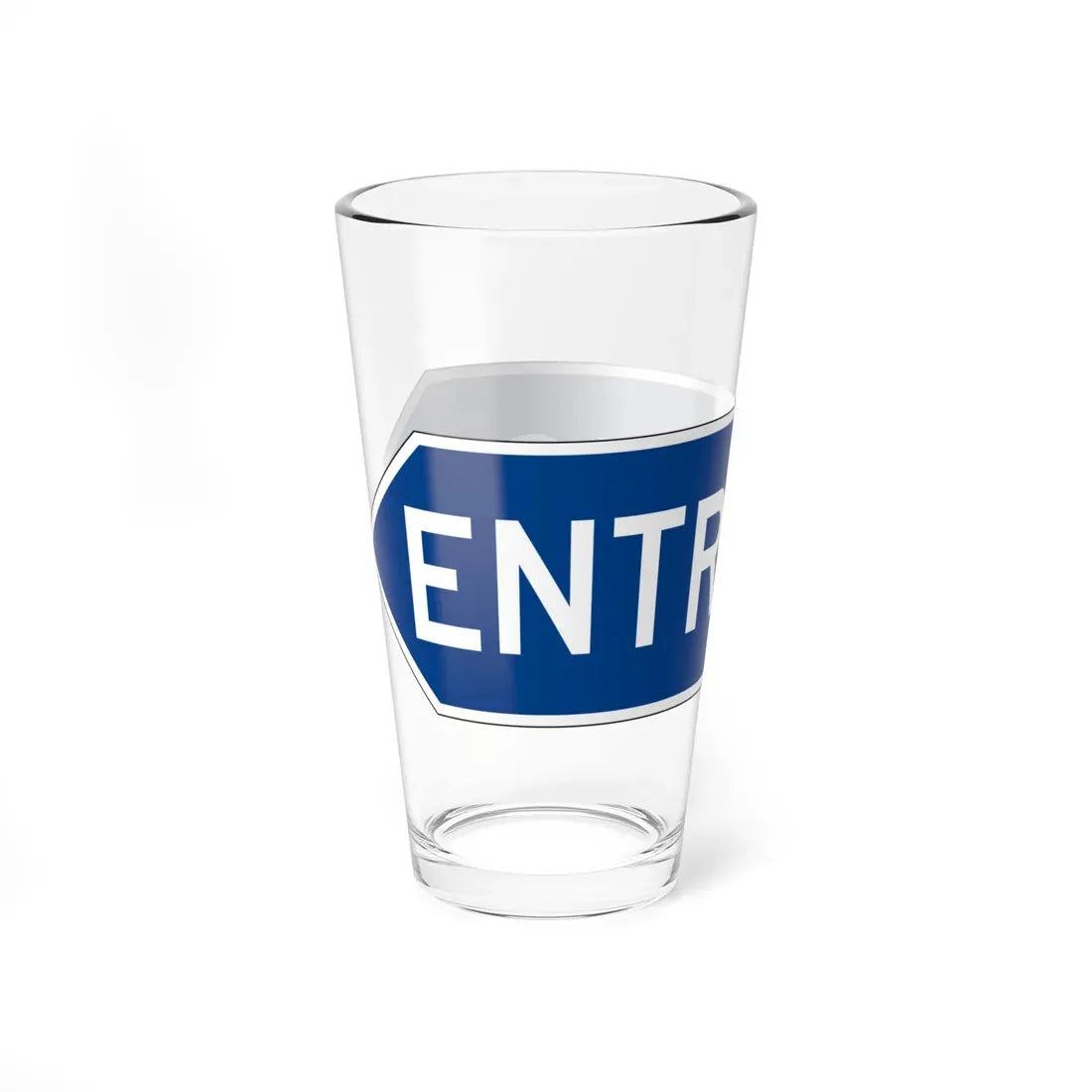 MUTCD-OH D5-H43 (Ohio) (Road Sign) Pint Glass 16oz - Go Mug Yourself